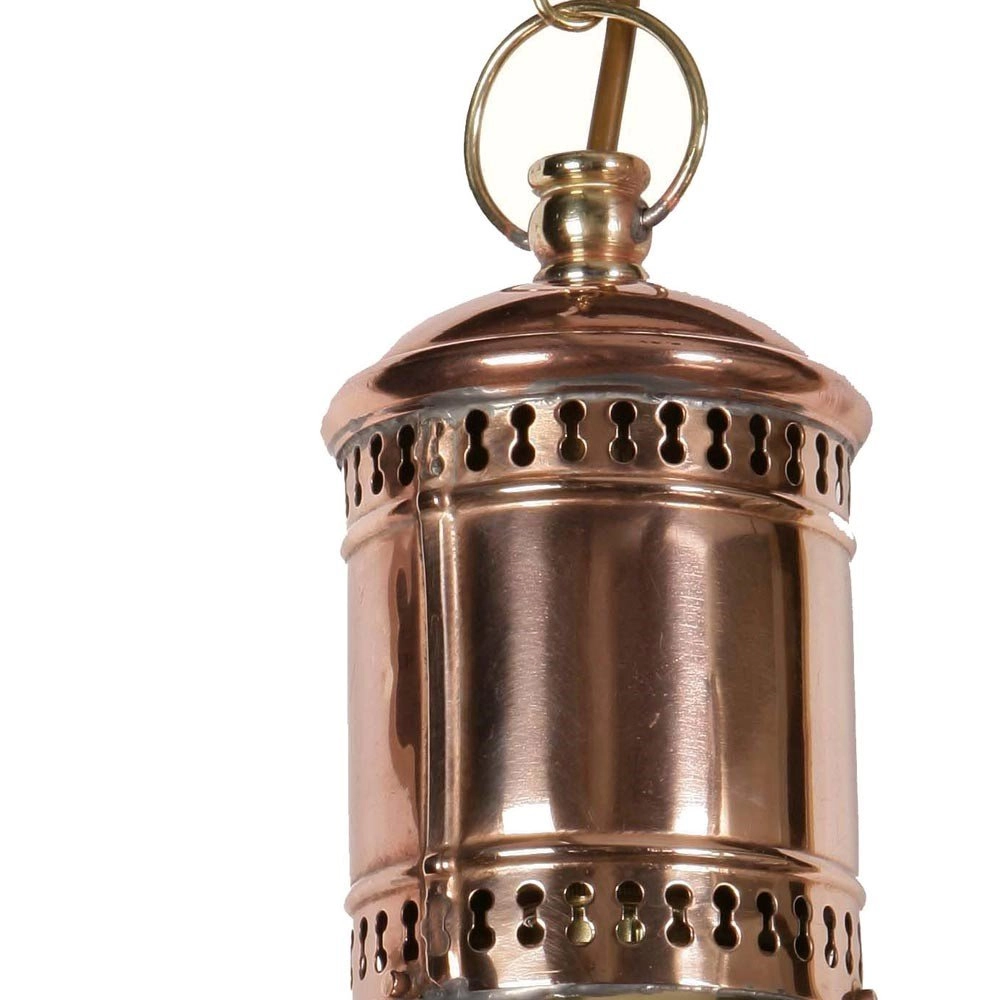 Industriële hanglamp Freigther antiek koper (ANT) Limehouse