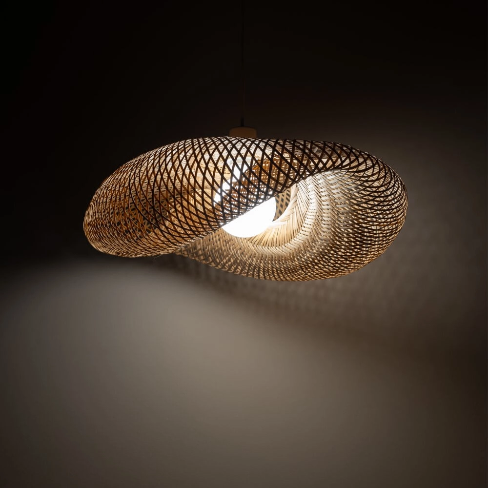 Hanglamp Havana M rotan Ø 60cm Lyora 5903139113960