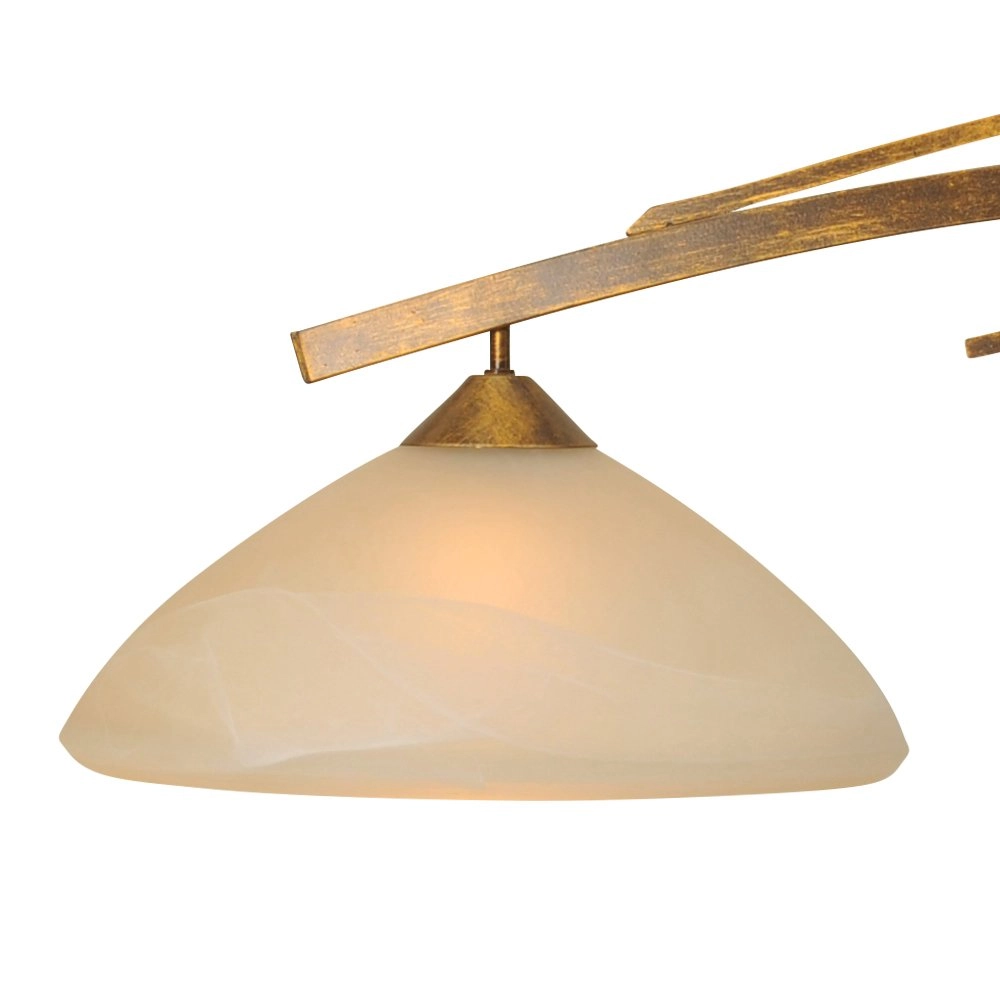 Eetkamer hanglamp Bolzano 2-lichts bronsbruin Masterlight 8718121008325