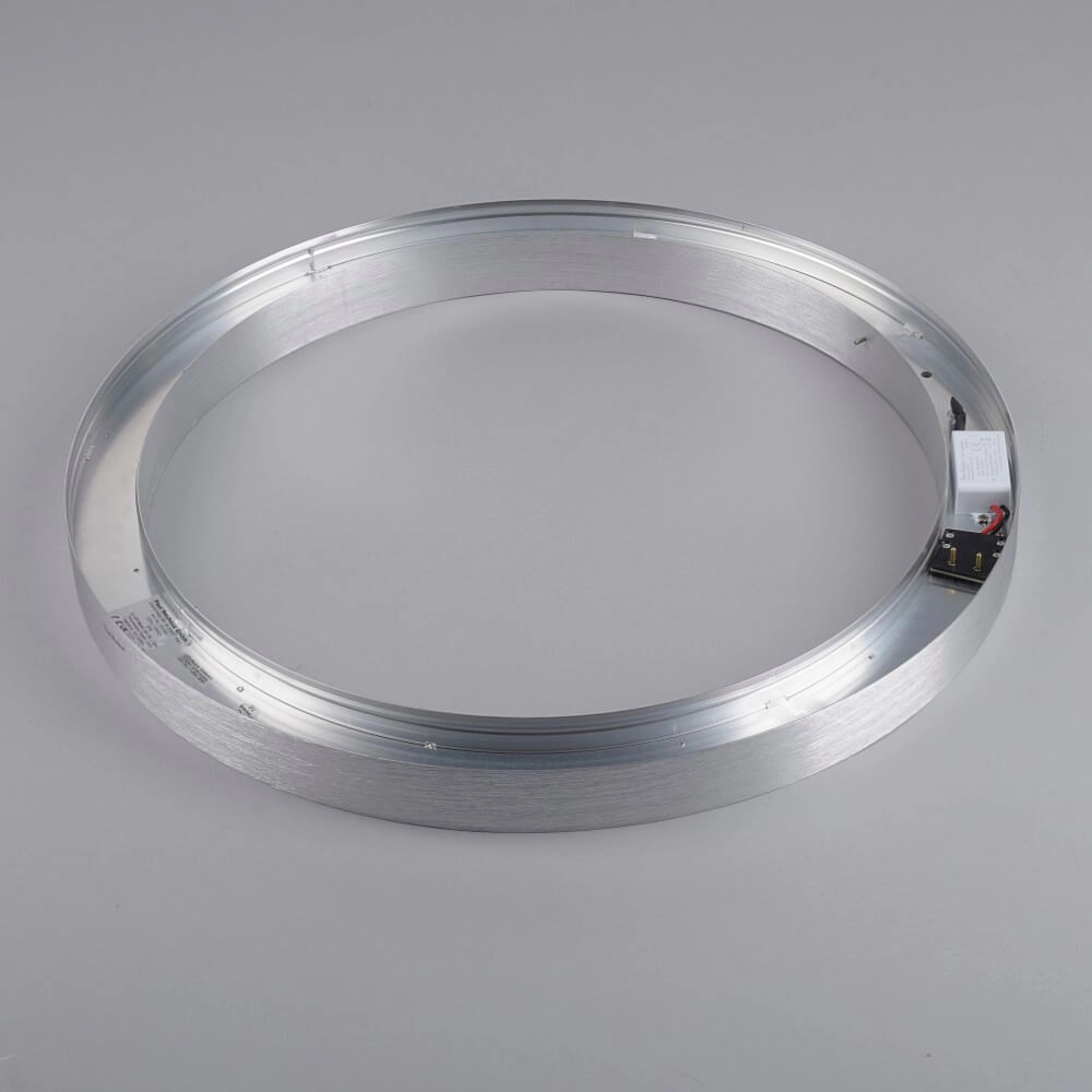 Ronde vloerlamp Pure Lines Round Ø 50cm aluminium Paul Neuhaus 4012248375860