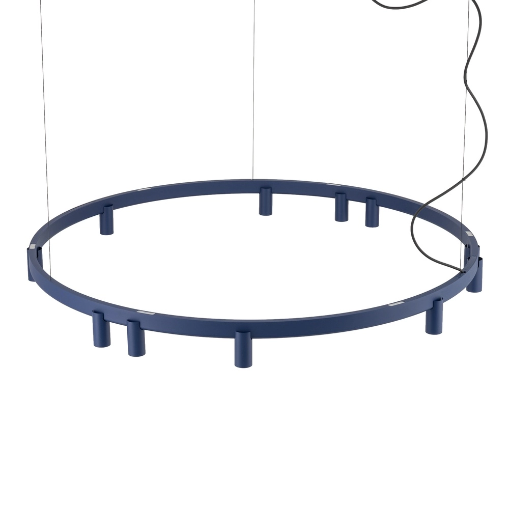 Design hanglamp Fourty marine blauw Ø 116cm Lyora 5903139122863