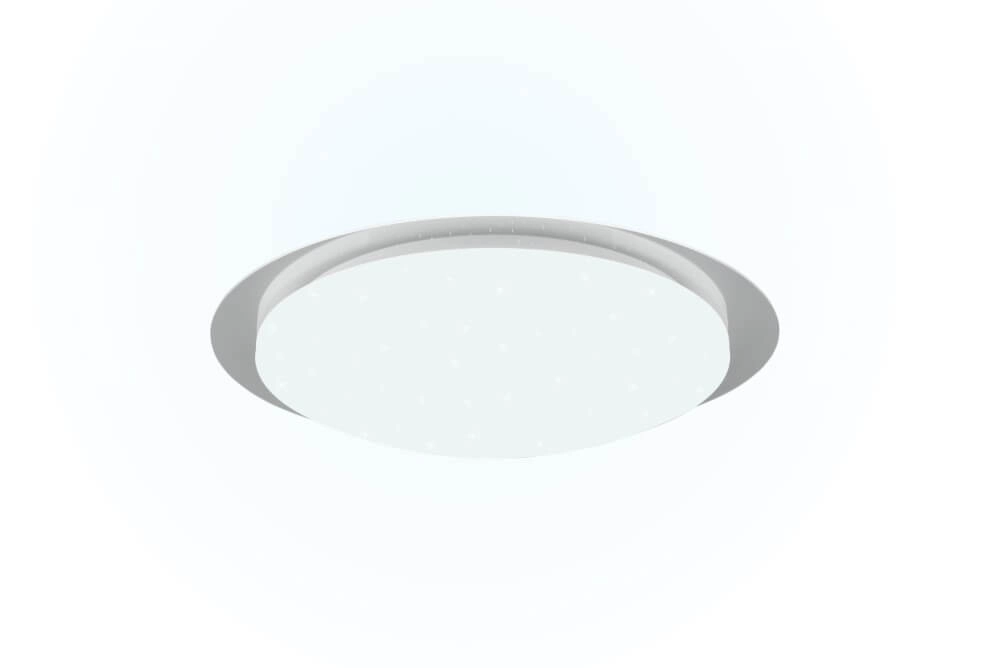 Plafonnière Frodeno 48cm RVS Trio 4017807508482