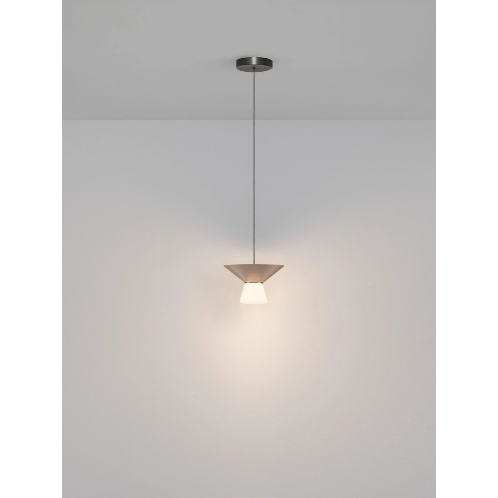 Design hanglamp Baris bruin Ø 22cm Lyora 5212017495266