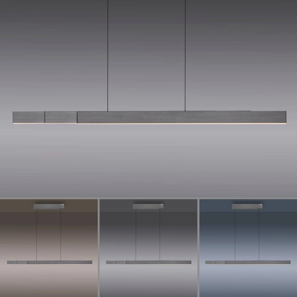 Design hanglamp Pure Moto-Rise grijs Paul Neuhaus 4012248366653