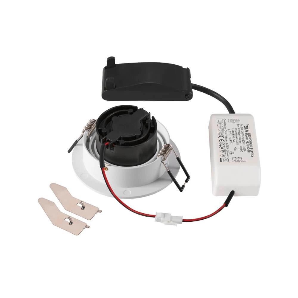 Ronde led spot New Tria 75 wit - 3000K - 750lm - 38g SLV 4024163277648