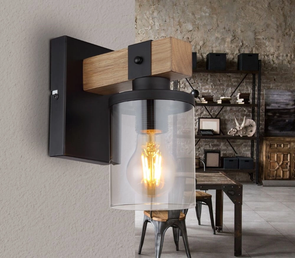 Houten wandlamp Lila Globo 9007371440719