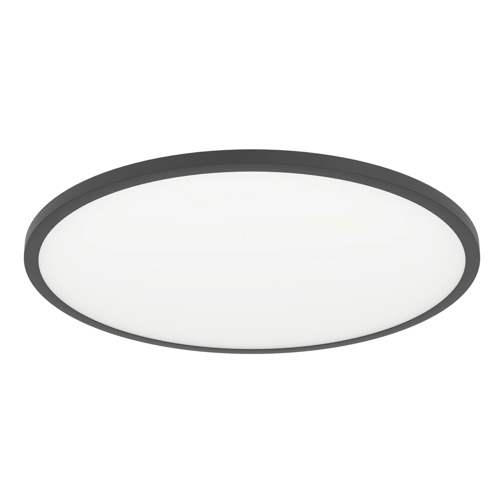 Slimme slanke plafondlamp Sarsina-Z Ø 60cm - zwart