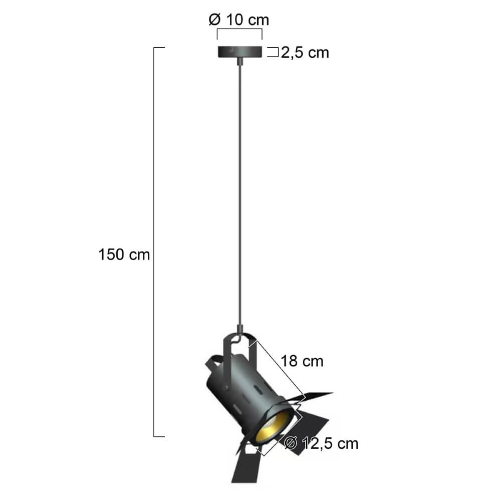 Beam hanglamp Carre Steinhauer 8712746153279
