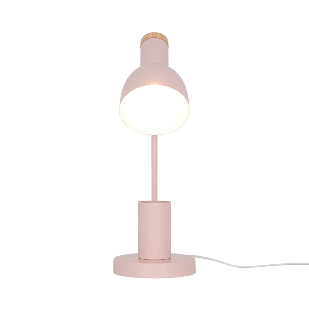 Roze bureaulamp Devone met pennenbakje Nordlux 5704924024566