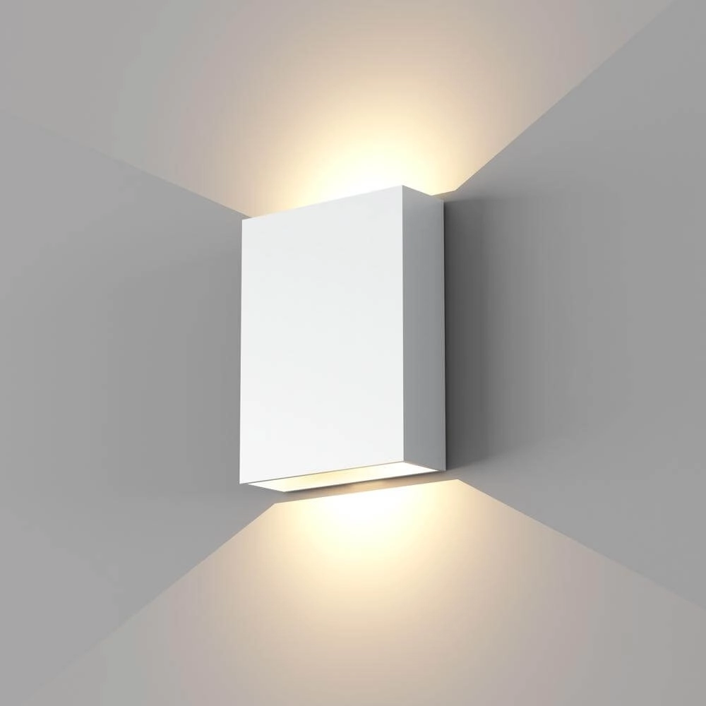 Strakke wandlamp Memphis wit Artdelight 8720701102422