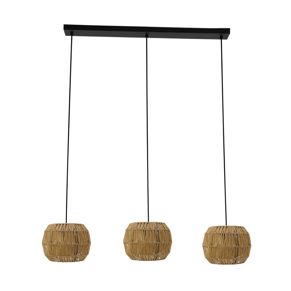 Rotan hanglamp Sheldon 3-lichts Eglo 9008606359790