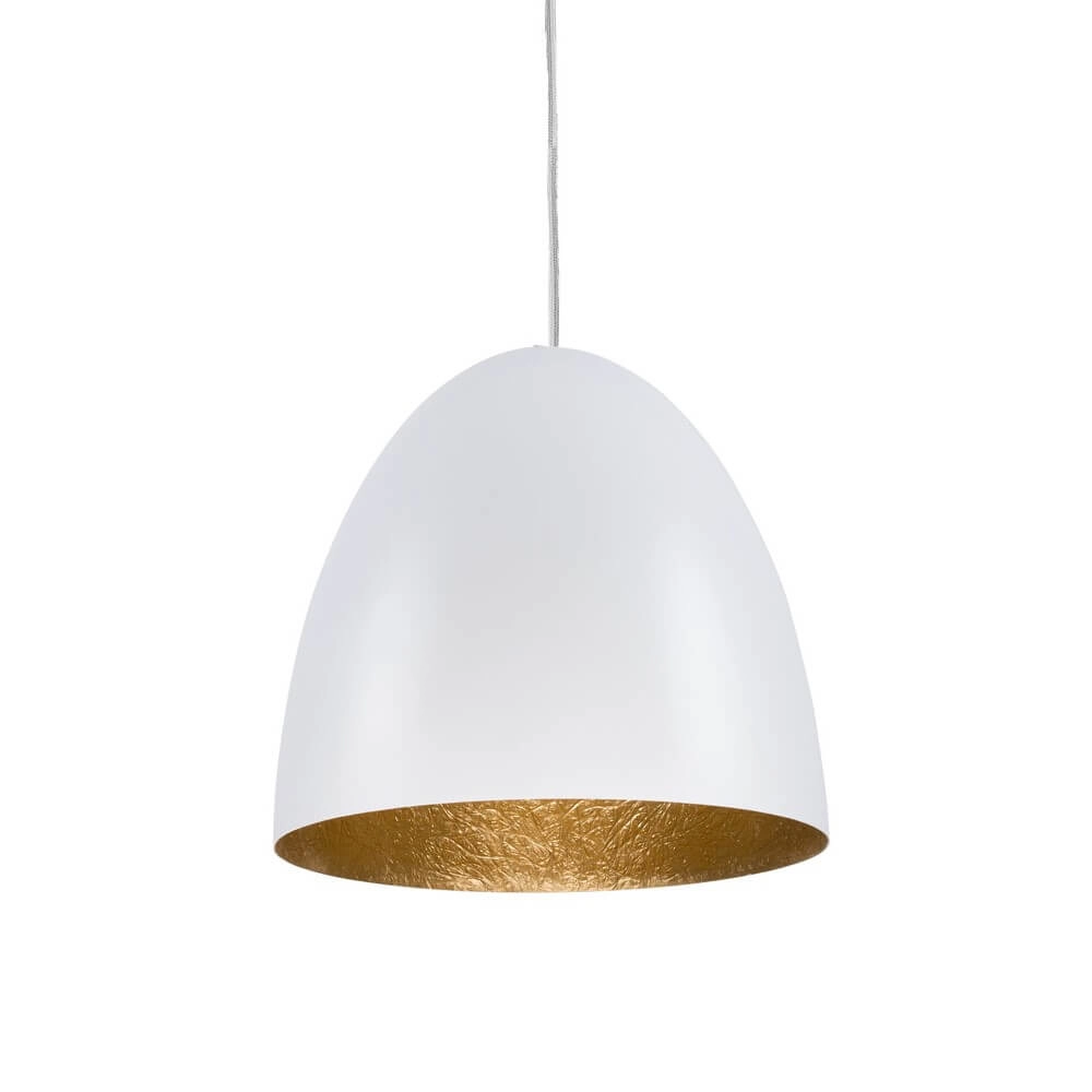 Witte hanglamp Egg M Ø 38cm Witte hanglamp Egg M Ø 38cm