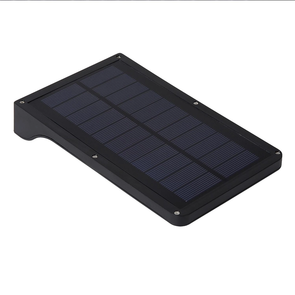 Solar wandlampje Basic zwart Lucide 5411212221155