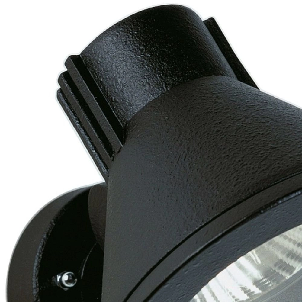 Zwarte wandspot buiten Orientable 15cm Albert 4007235621556