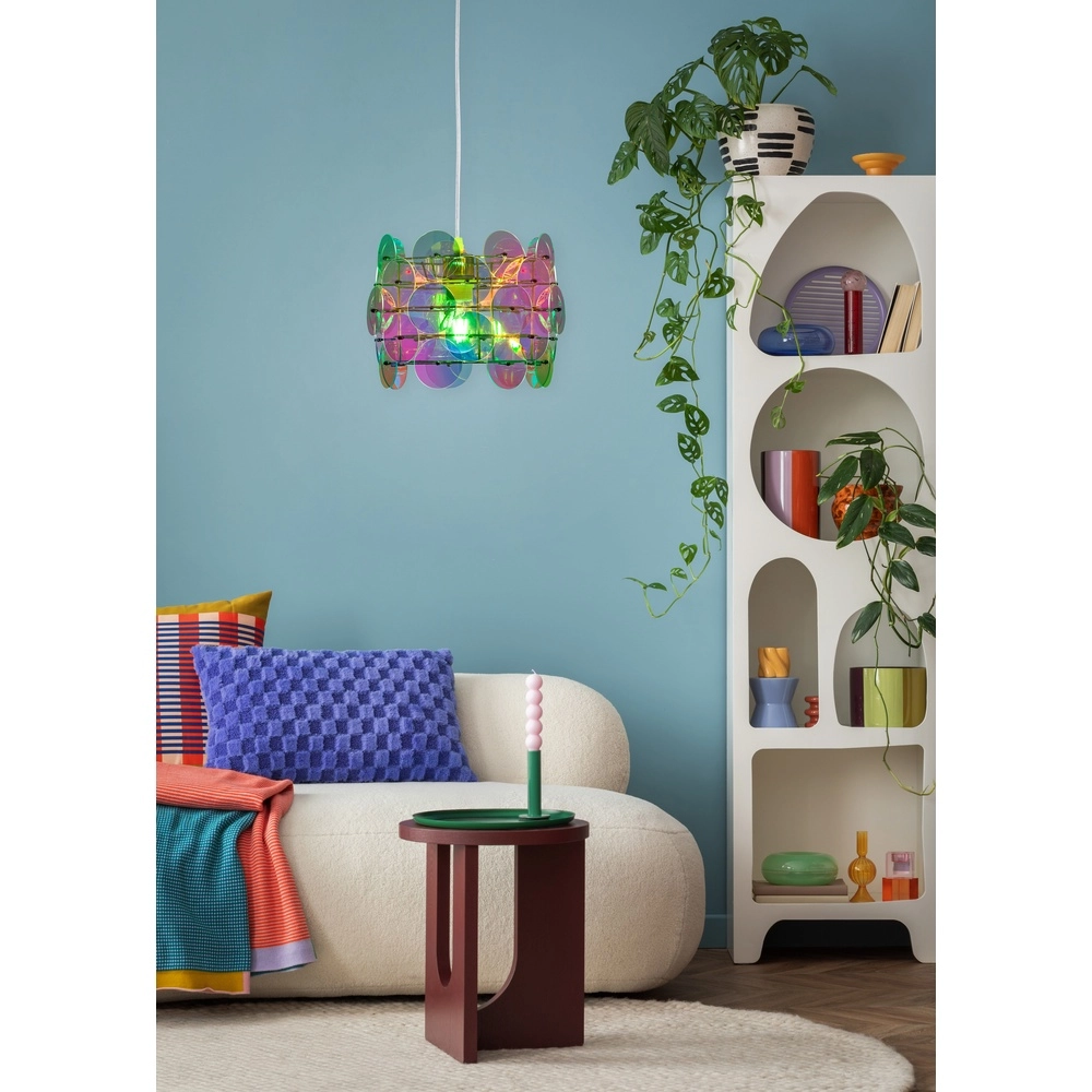 Hanglamp Iride gekleurd Trio 4017807670950