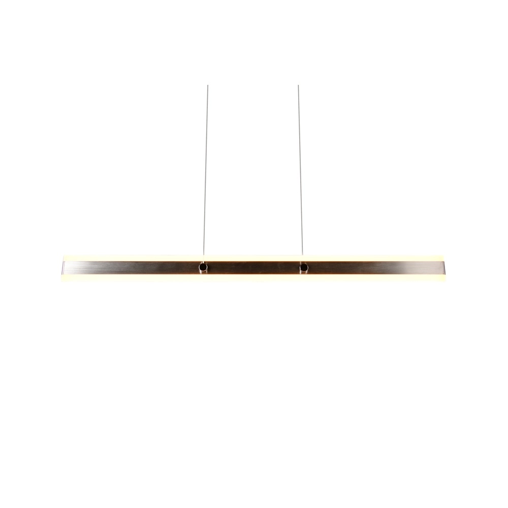 Moderne hanglamp Arcola 115cm nikkel Trio 4017807661996