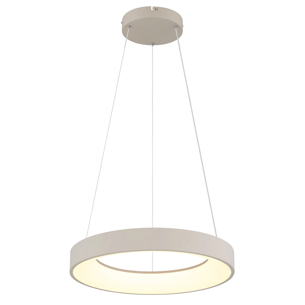 Moderne hanglamp Gallegos zand bruin Ø 50cm Globo 9007371569960