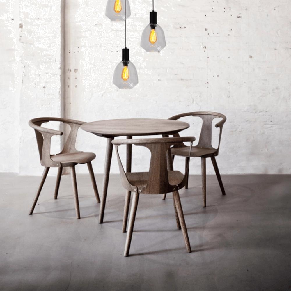 3-lichts vide hanglamp - zwart - Porto met Nicolette clear glazen Masterlight 8718121270890