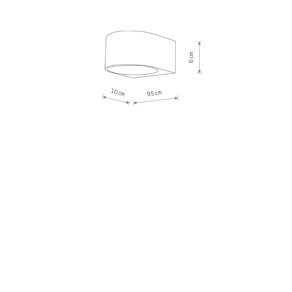 Up & downlighter Nel LED zwart Lyora 5903139113700