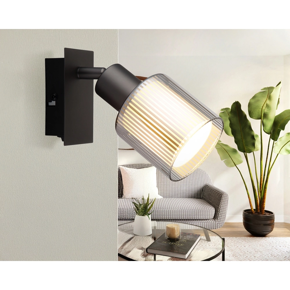 Design wandlamp Villegas gunmetal Globo 9007371569946