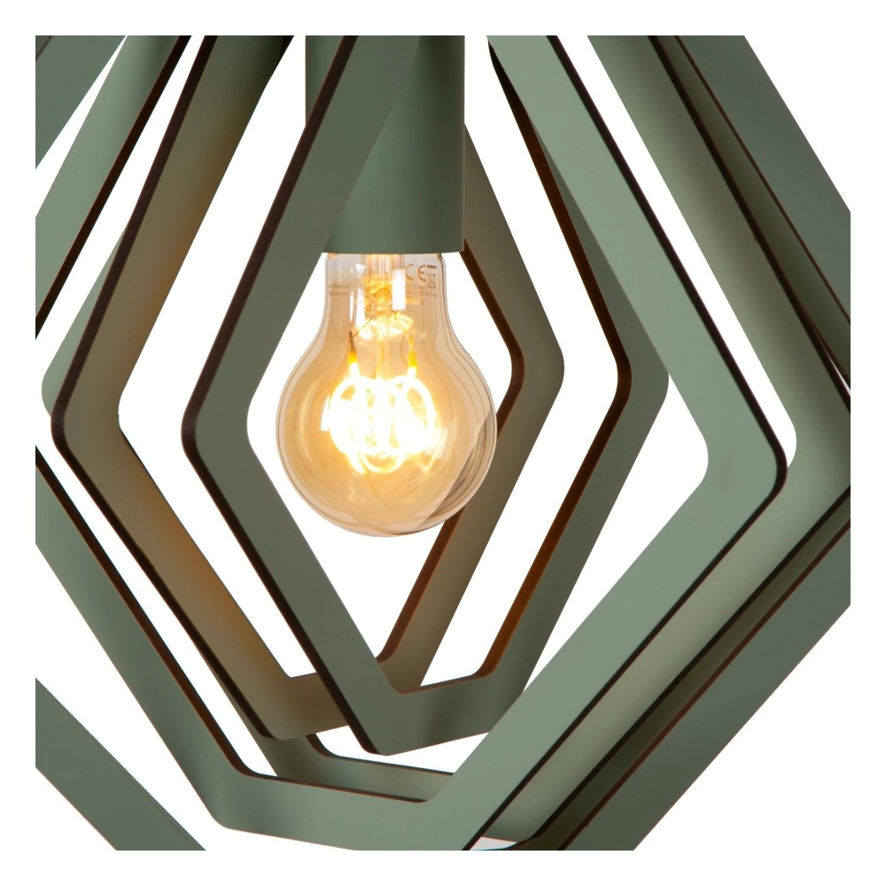 Hanglamp voor kinderkamer Mauro groen Lucide 5411212771490