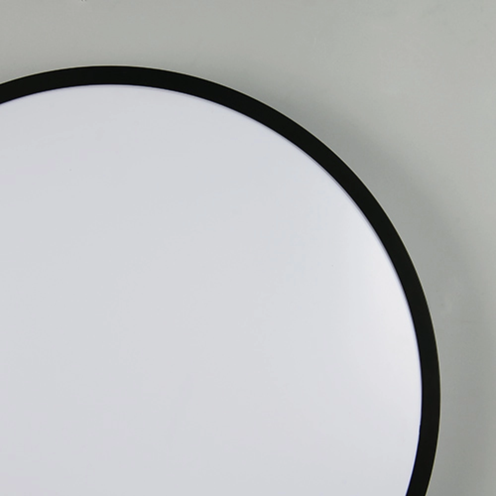 Plafonniere Anvi zwart Ø 38,5cm