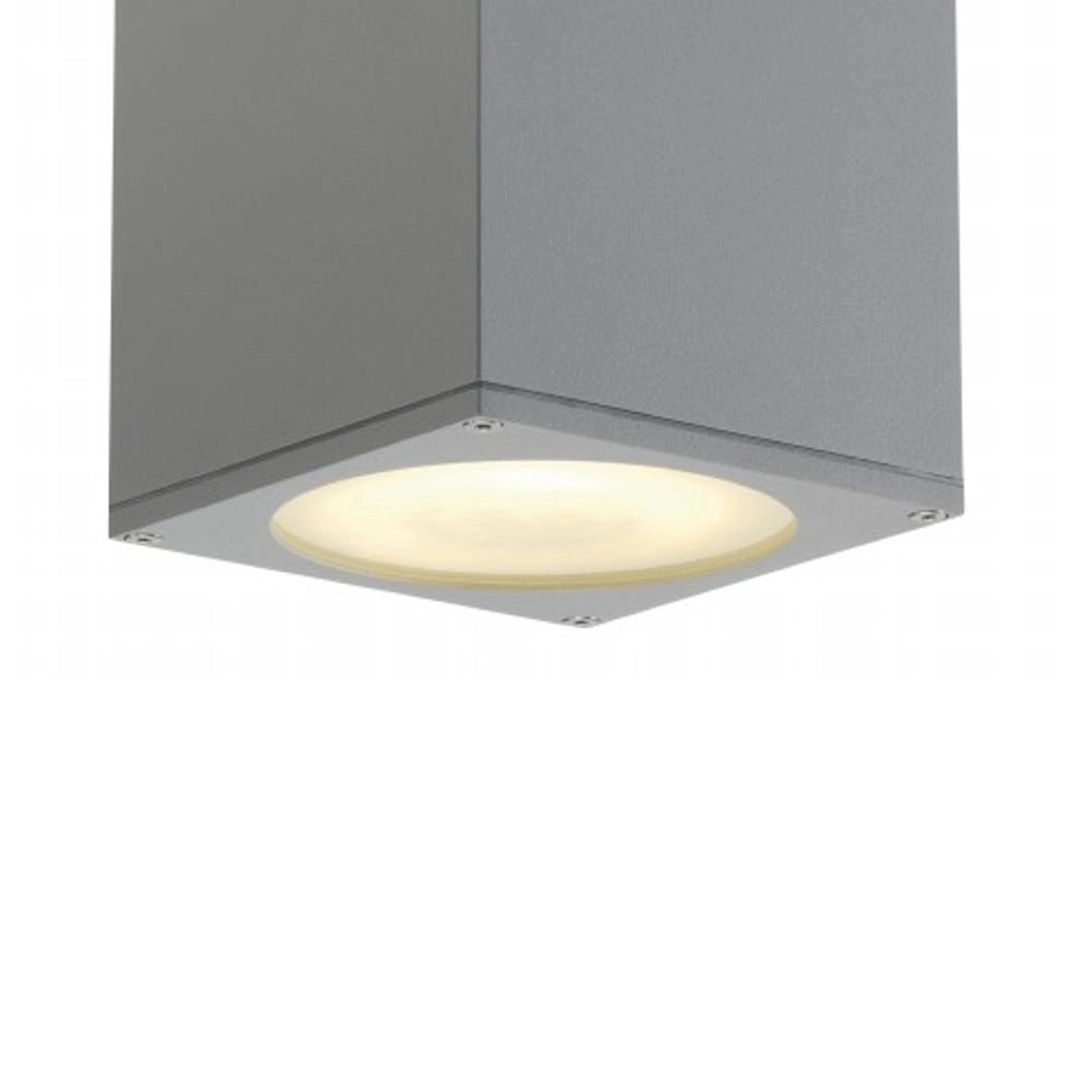 Plafond- wandspot Big Theo Ceiling Out GU10 15cm zilvergrijs SLV 4024163112567