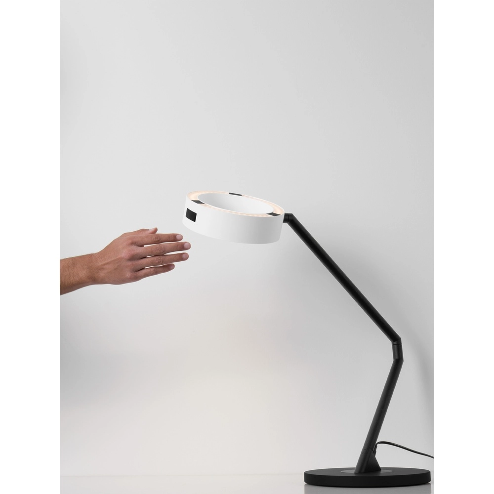 Bureaulamp Afi wit Lyora 5212017463937