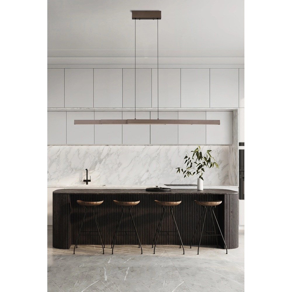 Hanglamp Linear verstelbaar bruin Searchlight 5053423301921