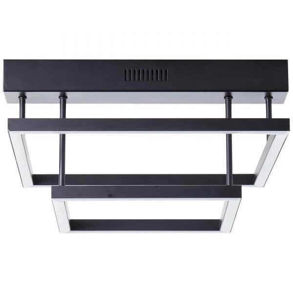 Plafondlamp Ranut 32cm zwart Brilliant 4004353394881