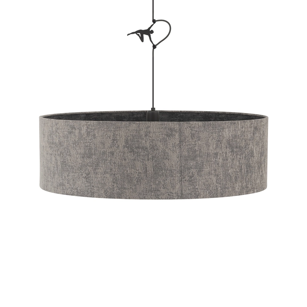 Hanglamp Lago grijs Ø 65cm Lyora 5903139116756