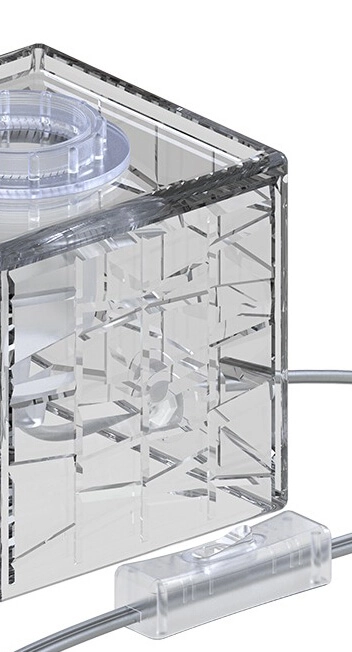 Glazen tafellamp Glasser Circle 8712879150855
