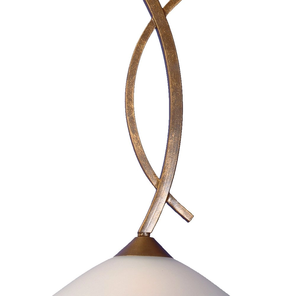 Hanglamp Verona 1 bronsbruin Masterlight 8718121005300