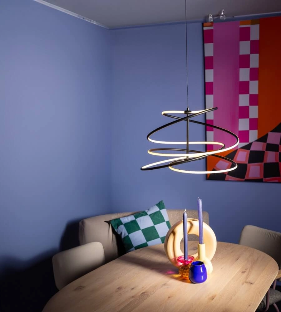 Design hanglamp Slinger zwart ETH 8720195308744