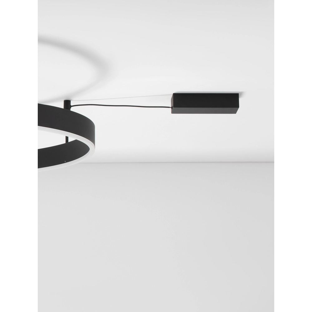 Ceiling lamp Motif black Ø 80cm Lyora 5212017442994