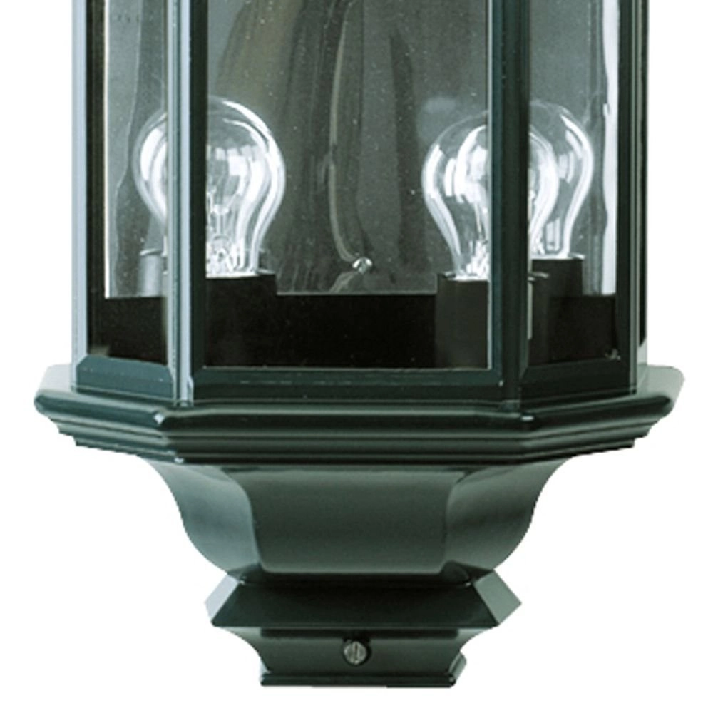 Klassieke muurlamp Turijn 2 zwart KS Verlichting 8714732510202