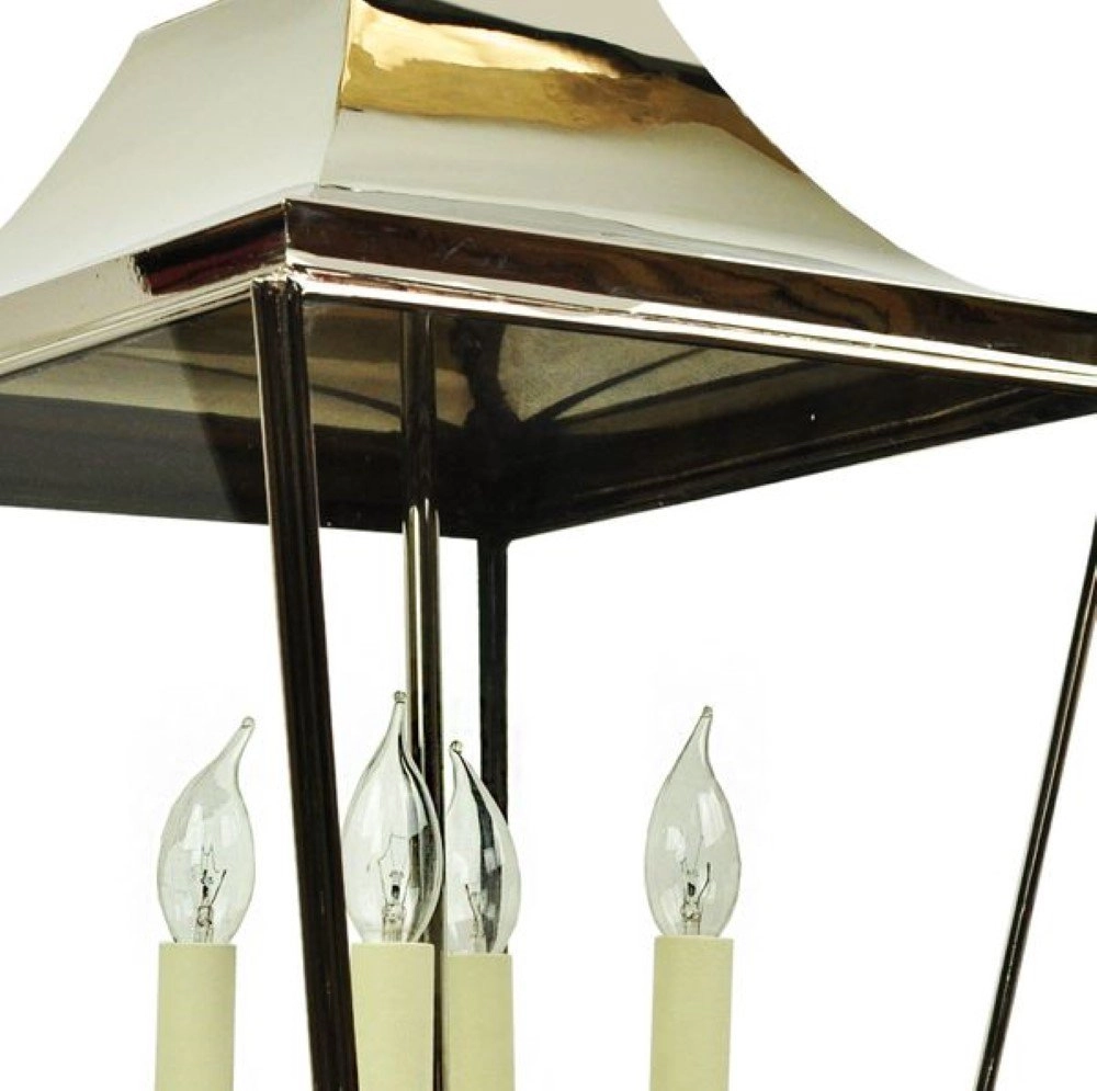 Landelijke hanglamp Knightbridge 4-lichts 63cm - antiek koper (ANT) Limehouse