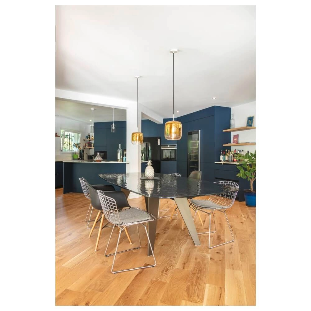 Glazen hanglamp Pantilo goud glas - Ø20cm SLV 4024163266451