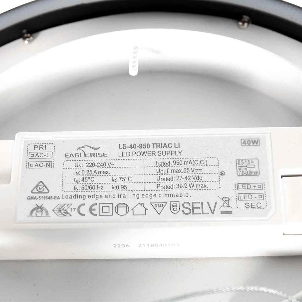 Design plafondlamp Ringlux Ø 40cm Steinhauer 8712746176629