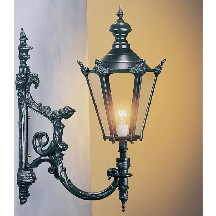 Wandlamp nostalgische stijl Diana XL zwart KS Verlichting 8714732140249