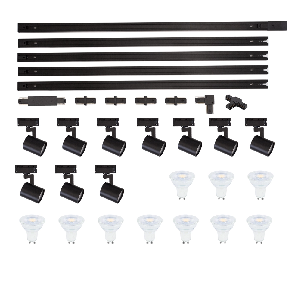 Railset 5 meter Unik met 10 spots