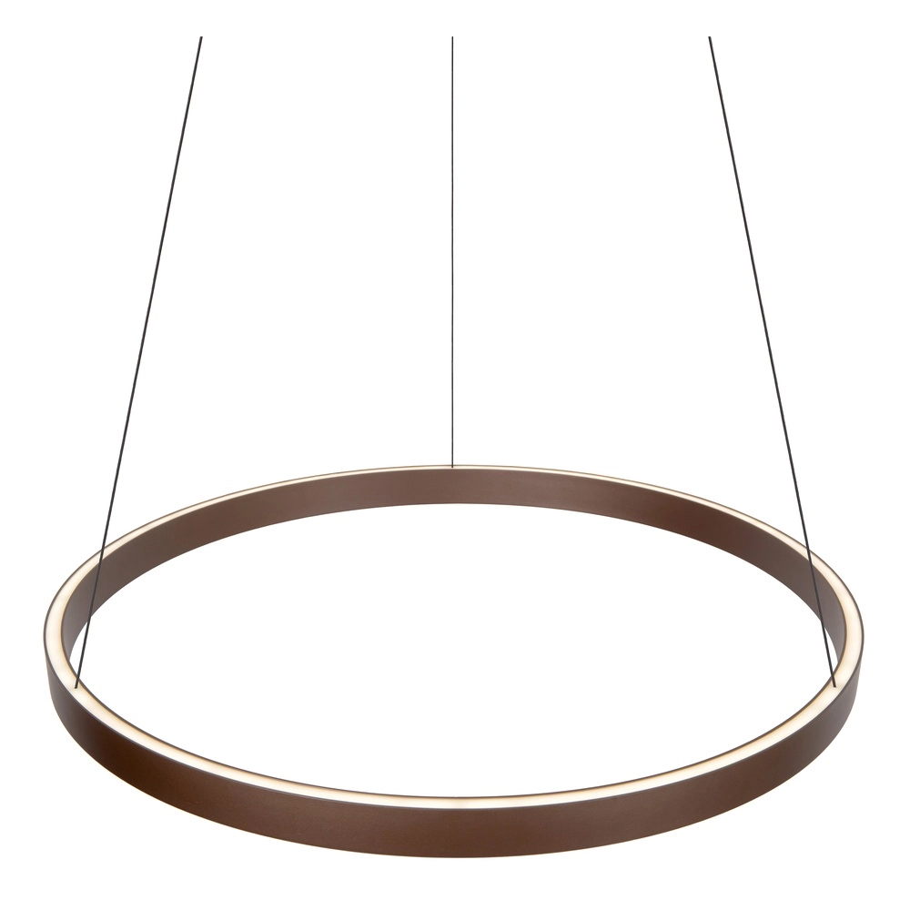 Design hanglamp Liane roestbruin Ø 80cm Lucide Vibes 5411212461124