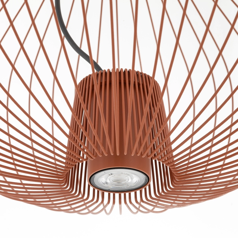 Kooilamp Pumpkin terracotta Ø 54,5cm Lyora 5903139114950
