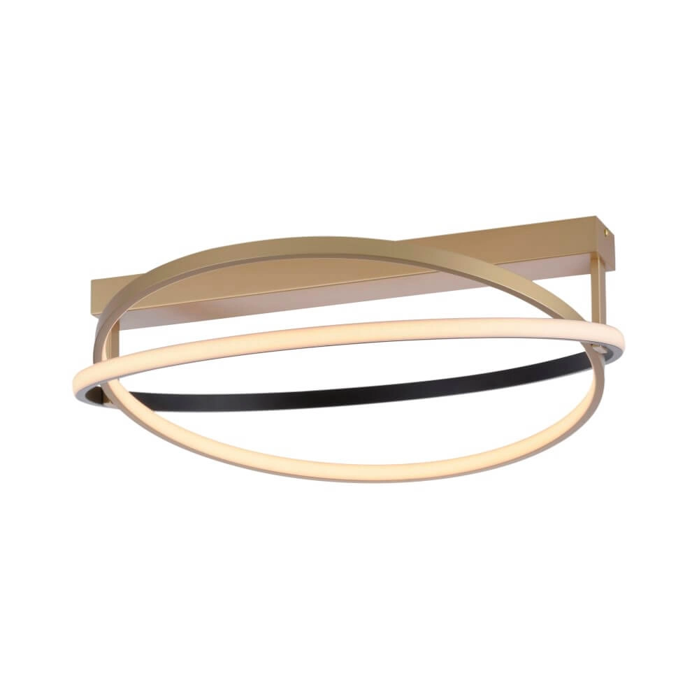 Plafondlamp Q-Beluga messing Paul Neuhaus 4012248373606