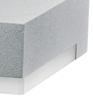 Gevel Led verlichting Trion down 20cm grijs Albert 4007235903331