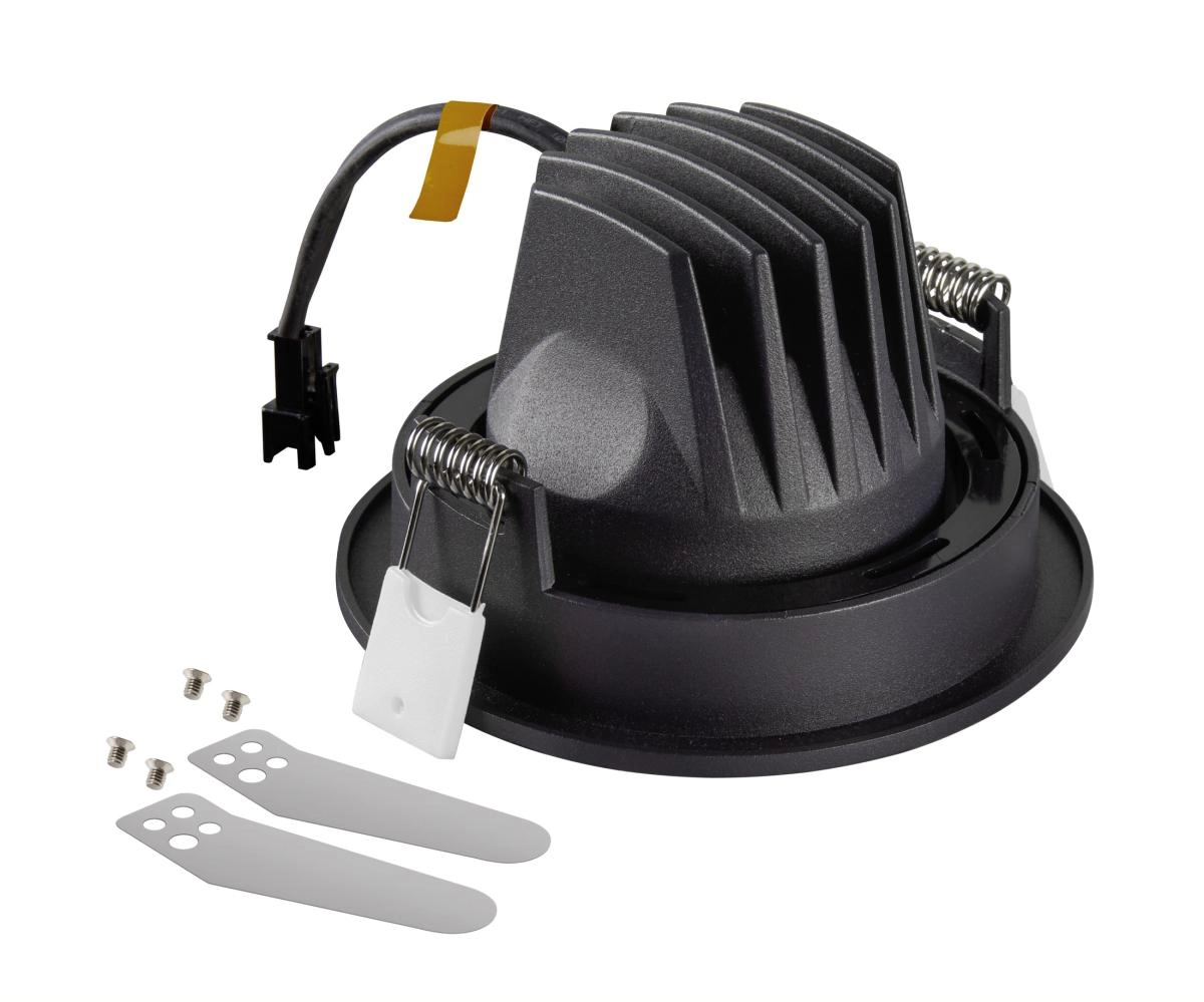 Inbouwspot Numinos Move S zwart 2700K - 55gr SLV 4024163312615