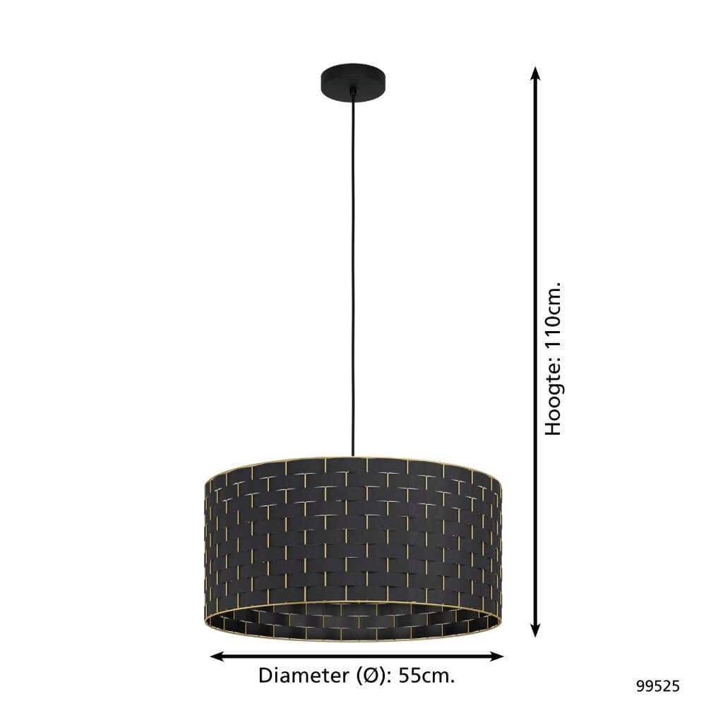 Design hanglamp Marasales Ø 55cm Eglo 9002759995256