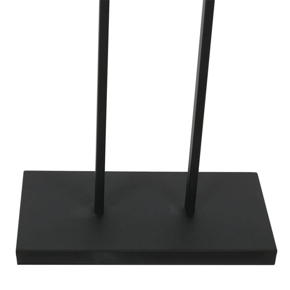 Vloerlamp 160cm Stang zwart met blauwe kap Steinhauer 8712746173918