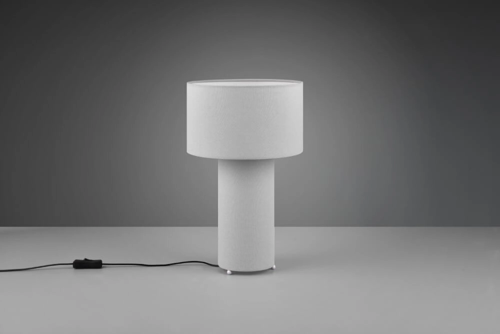 Design tafellamp Bale grijs Trio 4017807568776