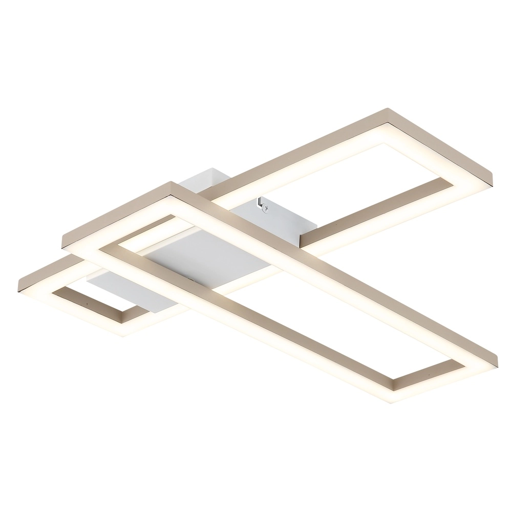 Moderne plafondlamp Wilton zand bruin 15,5cm Globo 9007371578801